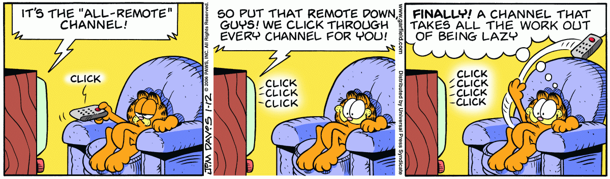 Garfield, January 12, 2006