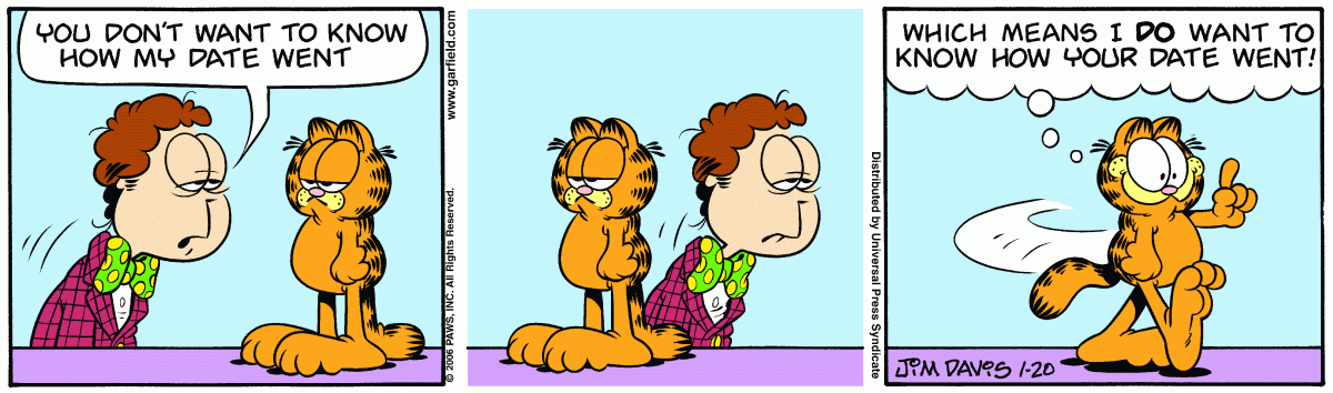 Garfield, January 20, 2006