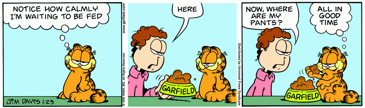 Garfield, January 23, 2006