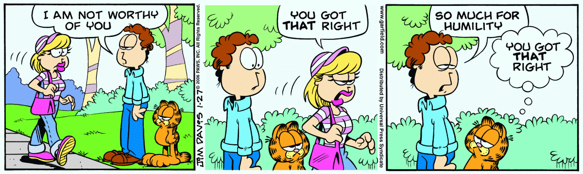 Garfield, January 27, 2006