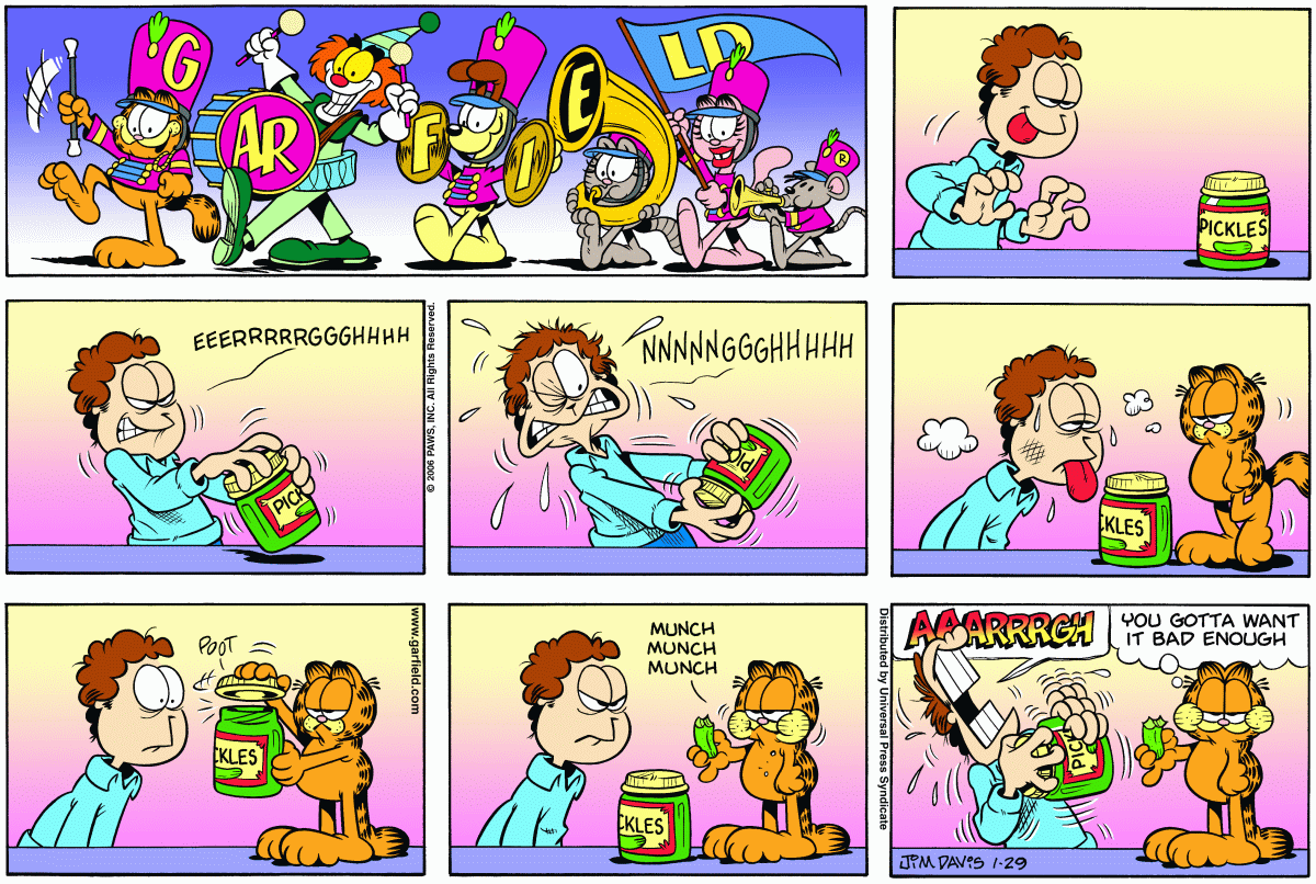 Garfield, January 29, 2006
