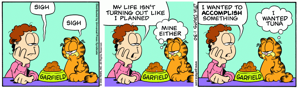 Garfield, January 30, 2006