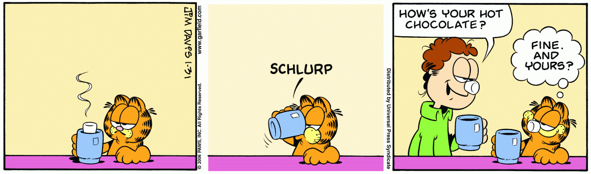 Garfield, January 31, 2006