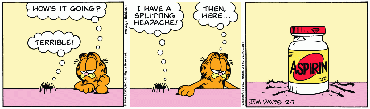 Garfield, February 7, 2006