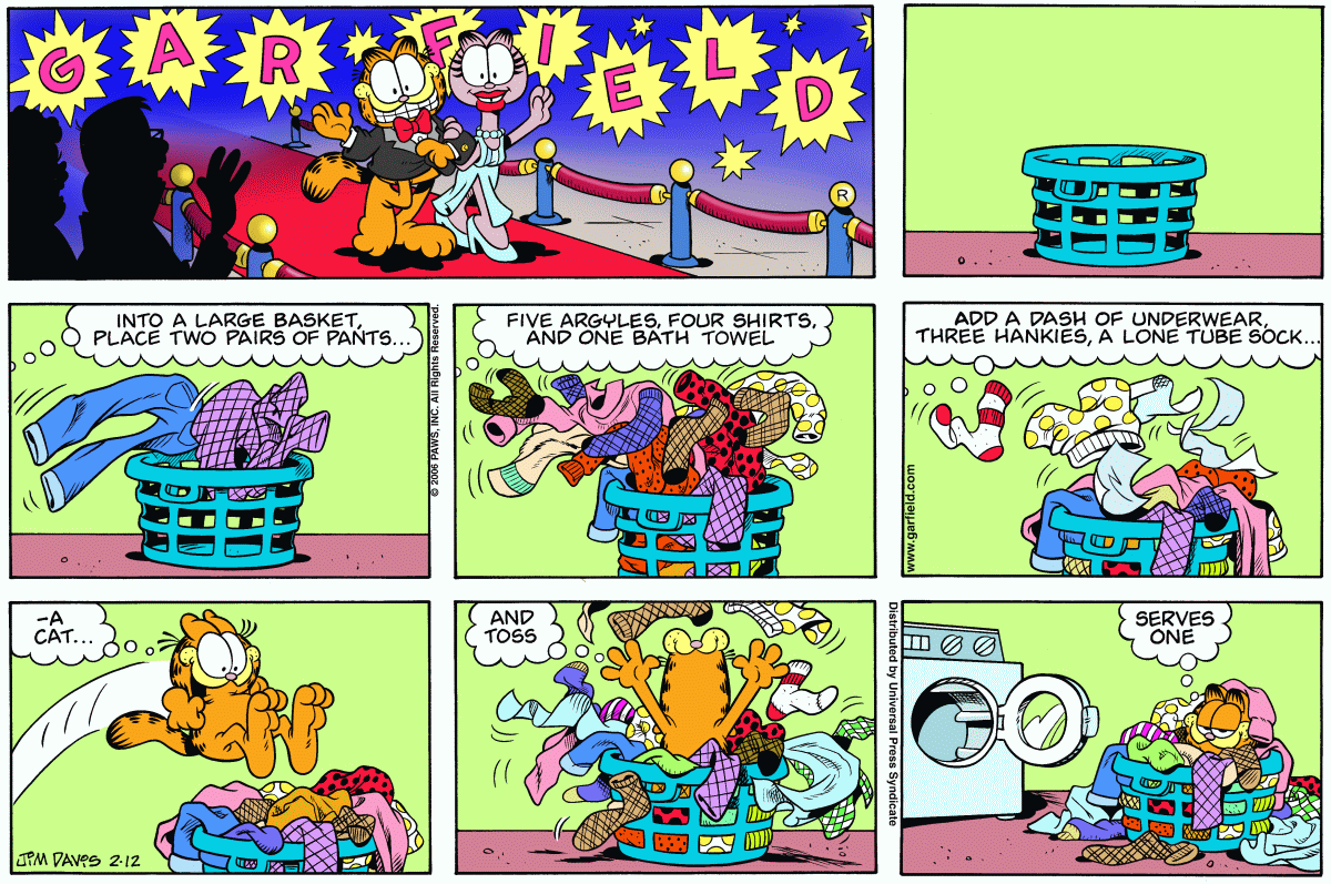 Garfield, February 12, 2006