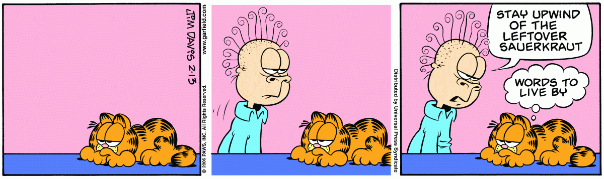 Garfield, February 13, 2006