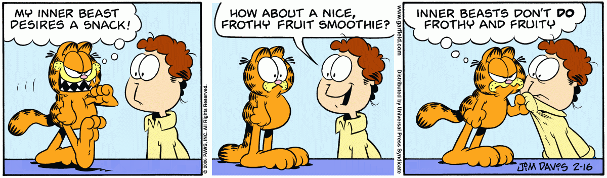 Garfield, February 16, 2006