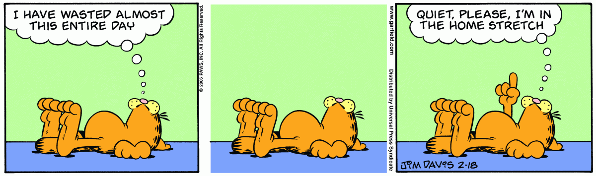 Garfield, February 18, 2006
