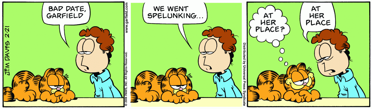 Garfield, February 21, 2006