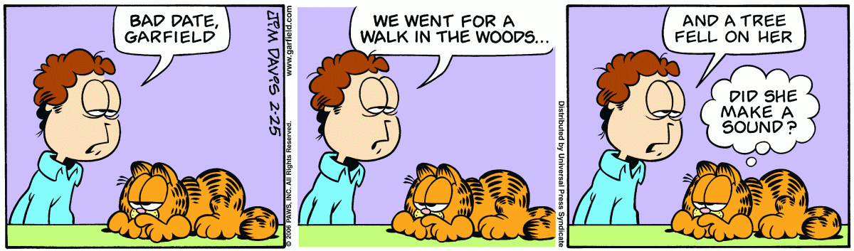 Garfield, February 25, 2006