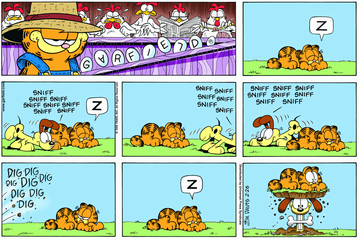 Garfield, February 26, 2006