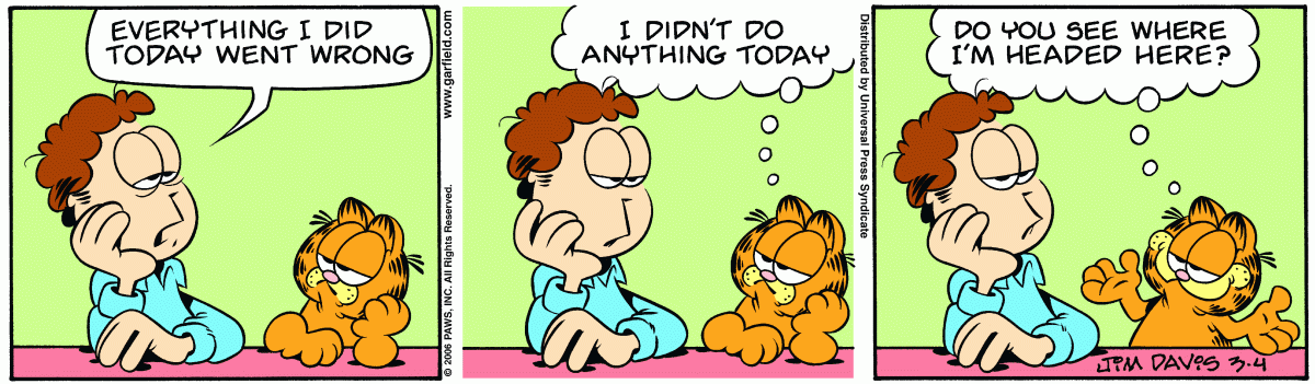 Garfield, March 4, 2006