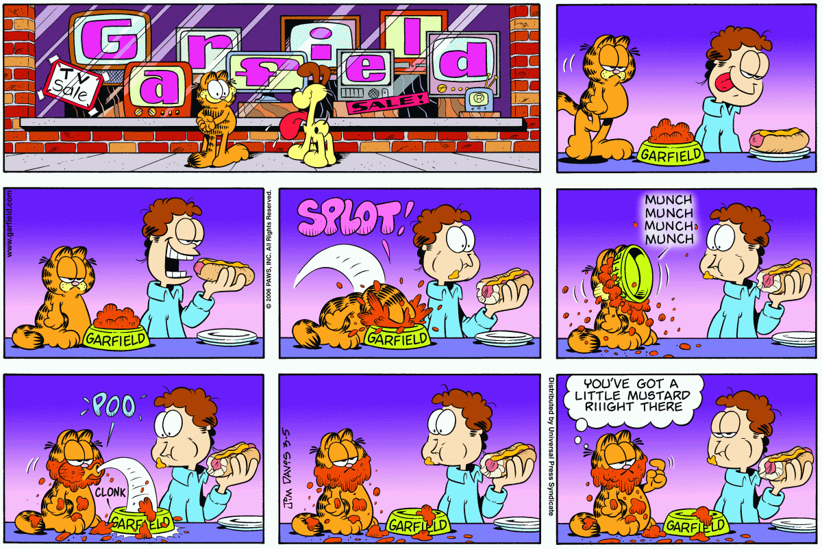 Garfield, March 5, 2006