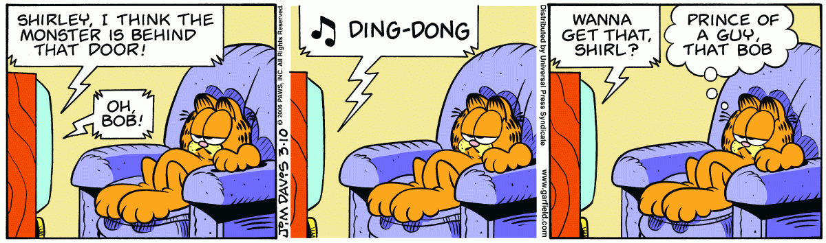 Garfield, March 10, 2006