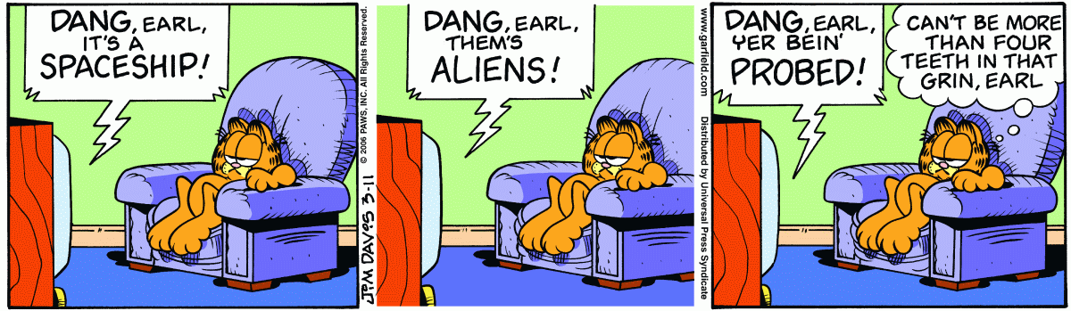 Garfield, March 11, 2006