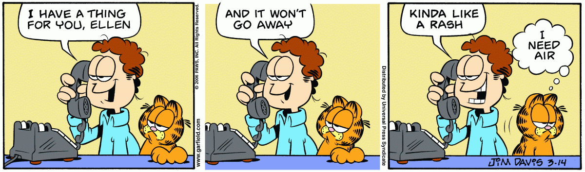 Garfield, March 14, 2006