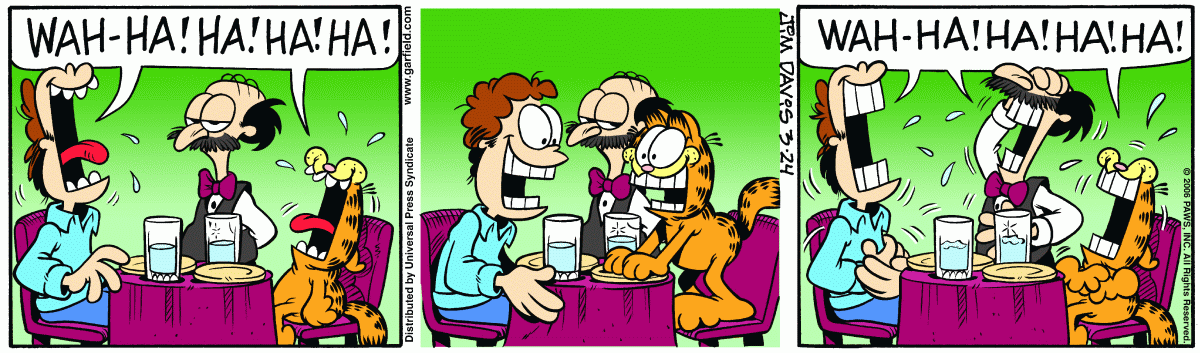 Garfield, March 24, 2006