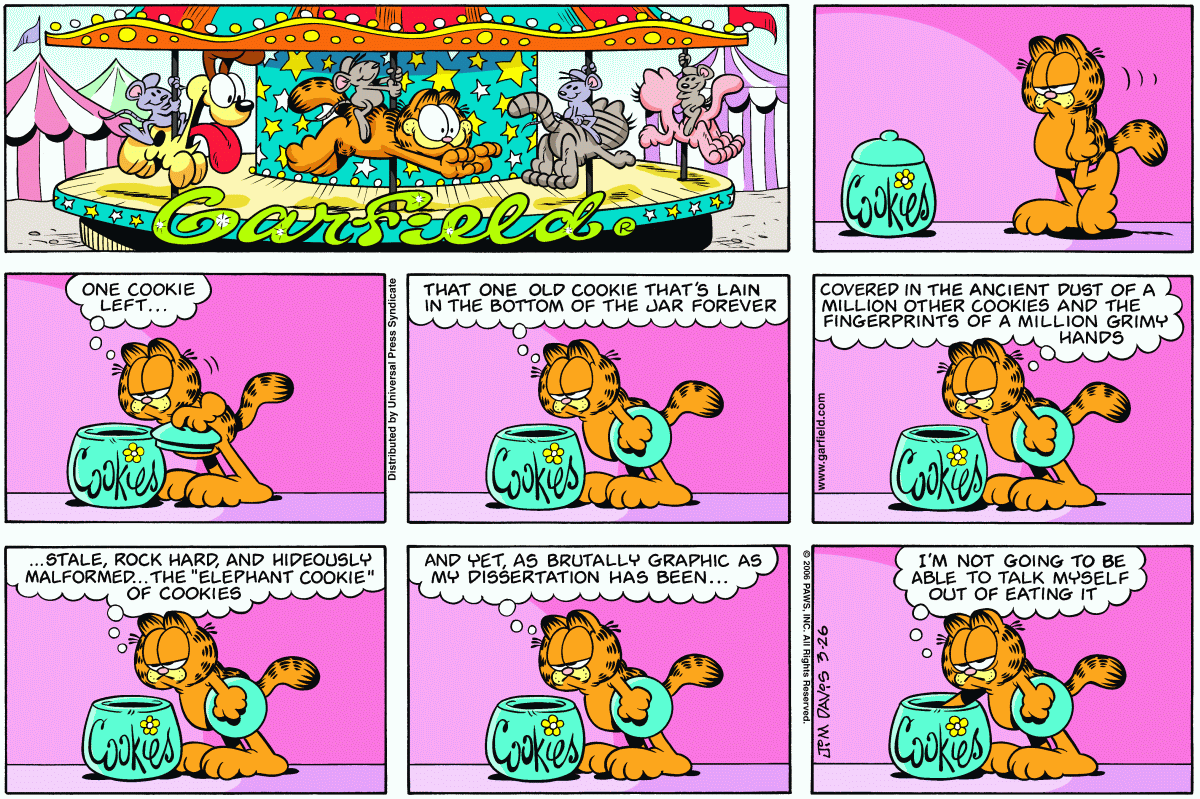 Garfield, March 26, 2006