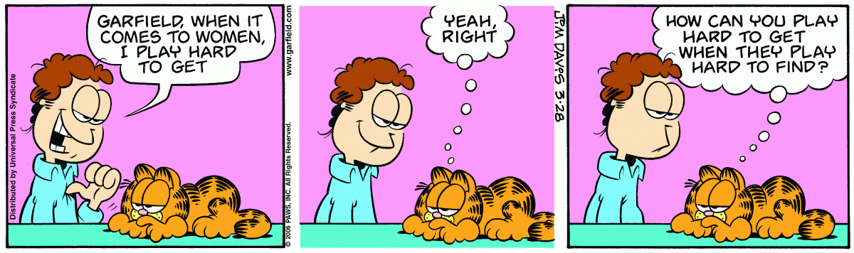 Garfield, March 28, 2006