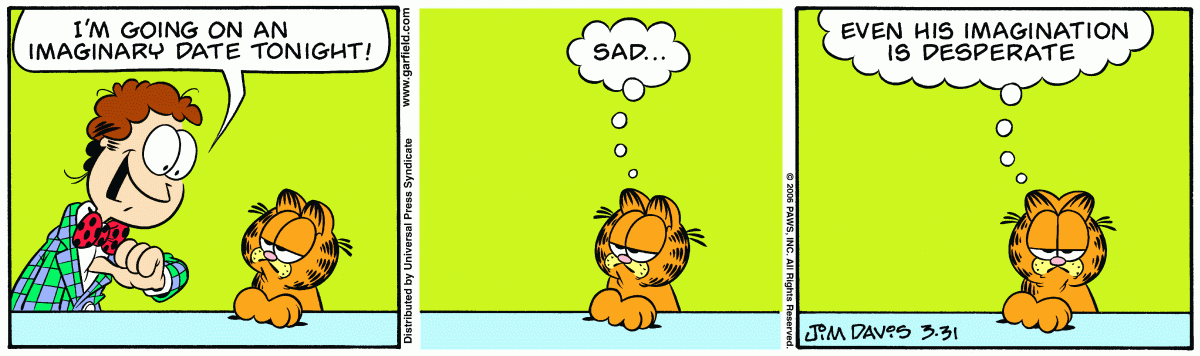 Garfield, March 31, 2006