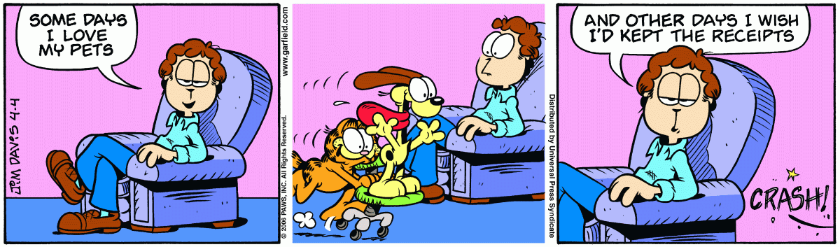 Garfield, April 4, 2006