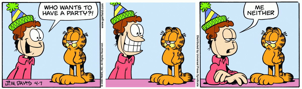 Garfield, April 7, 2006