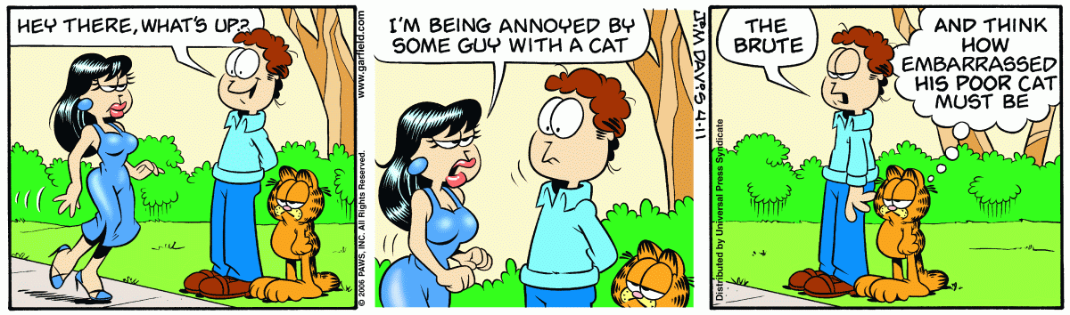 Garfield, April 11, 2006
