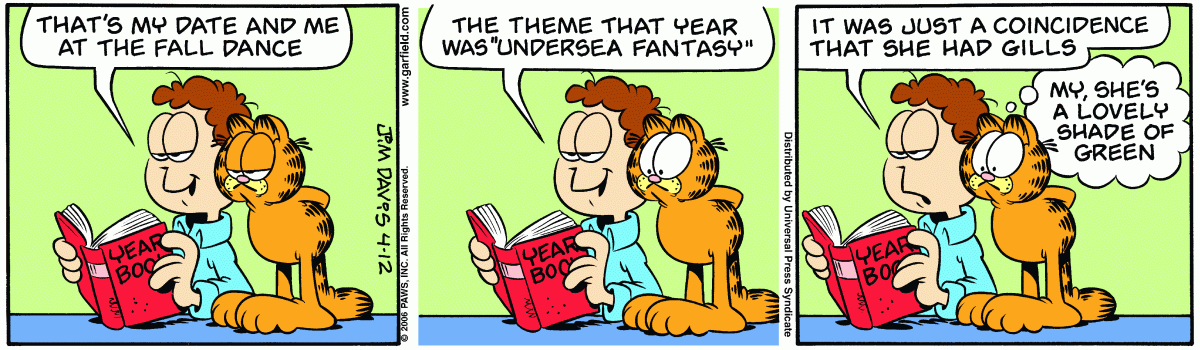 Garfield, April 12, 2006