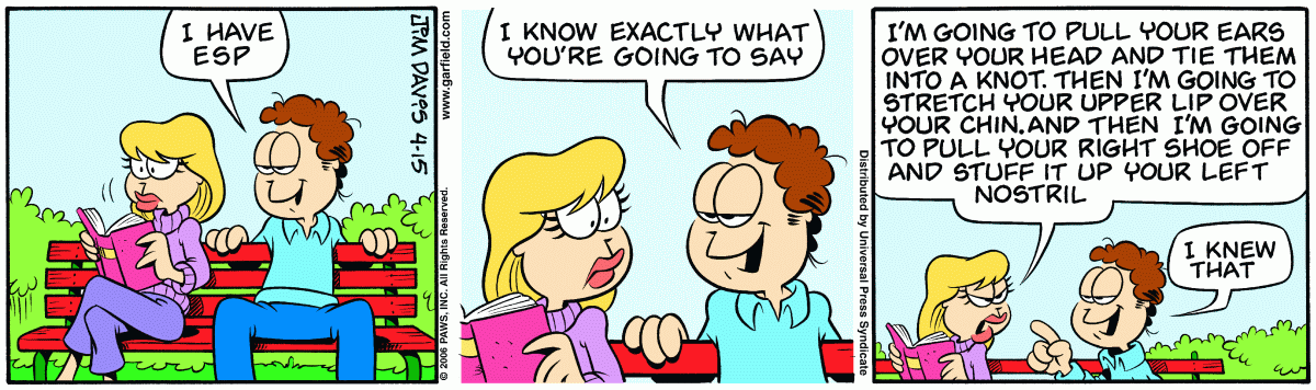 Garfield, April 15, 2006