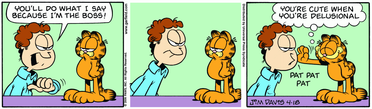 Garfield, April 18, 2006