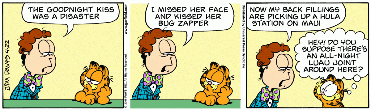 Garfield, April 22, 2006