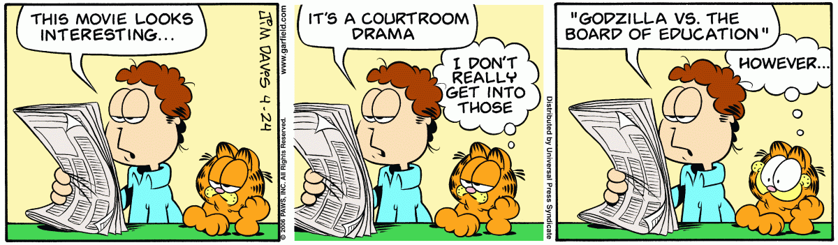 Garfield, April 24, 2006