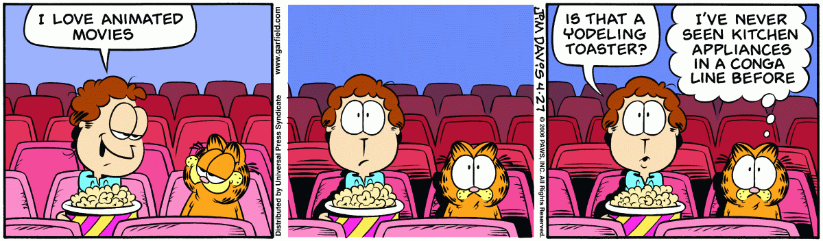 Garfield, April 27, 2006