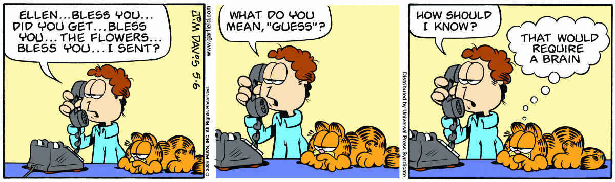 Garfield, May 6, 2006