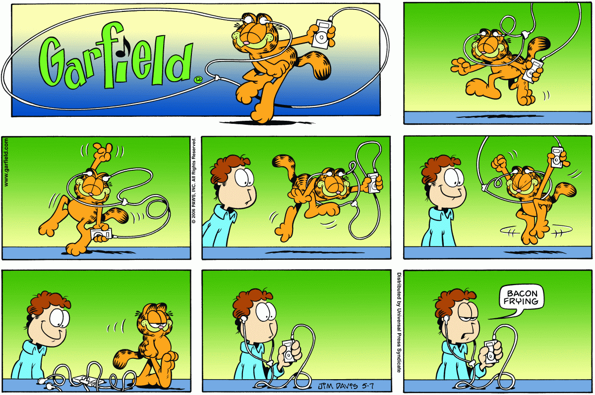 Garfield, May 7, 2006