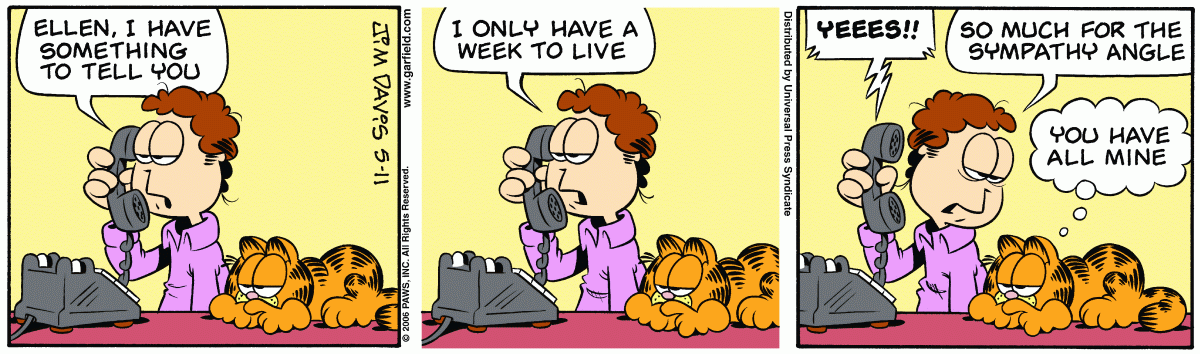 Garfield, May 11, 2006