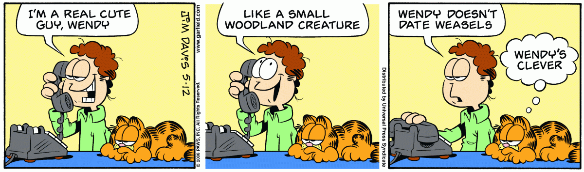 Garfield, May 12, 2006