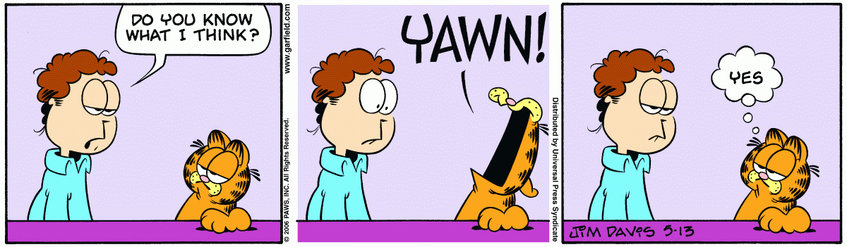 Garfield, May 13, 2006