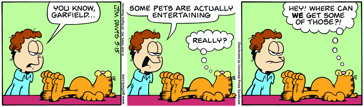 Garfield, May 15, 2006