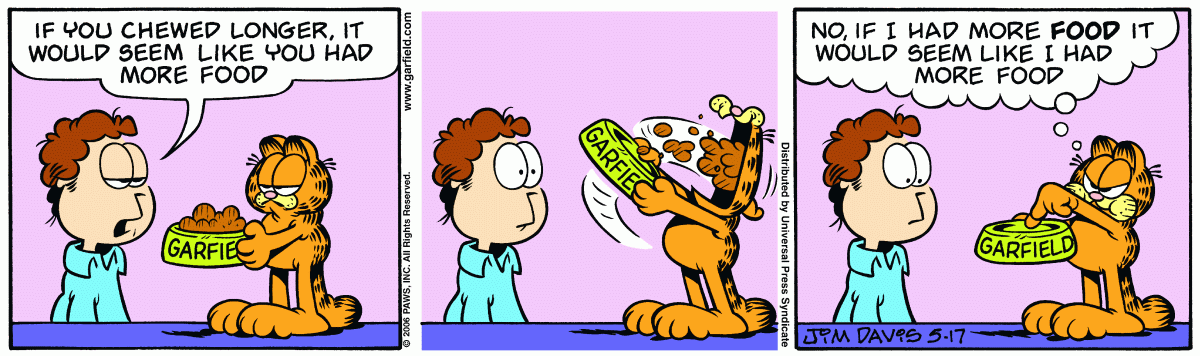 Garfield, May 17, 2006