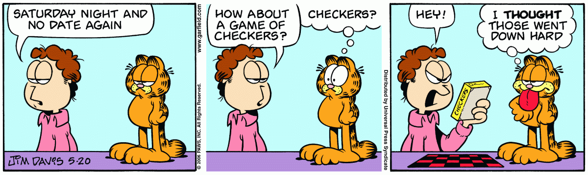 Garfield, May 20, 2006