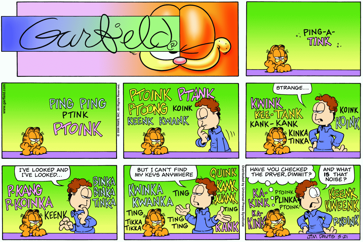 Garfield, May 21, 2006