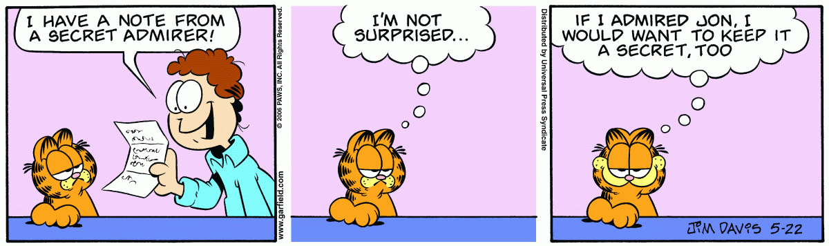 Garfield, May 22, 2006