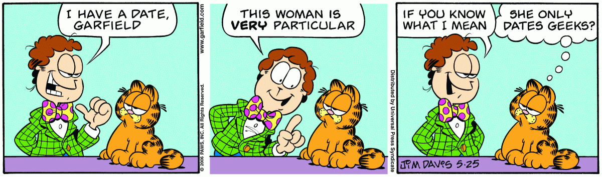 Garfield, May 25, 2006
