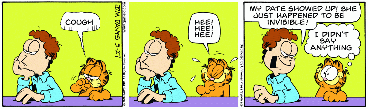 Garfield, May 27, 2006