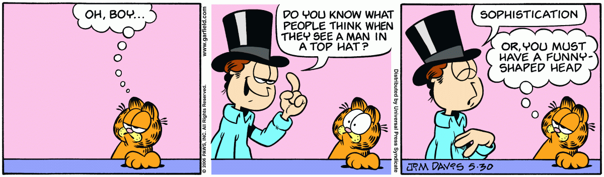Garfield, May 30, 2006