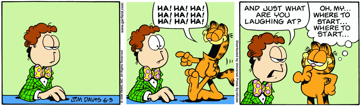 Garfield, June 3, 2006