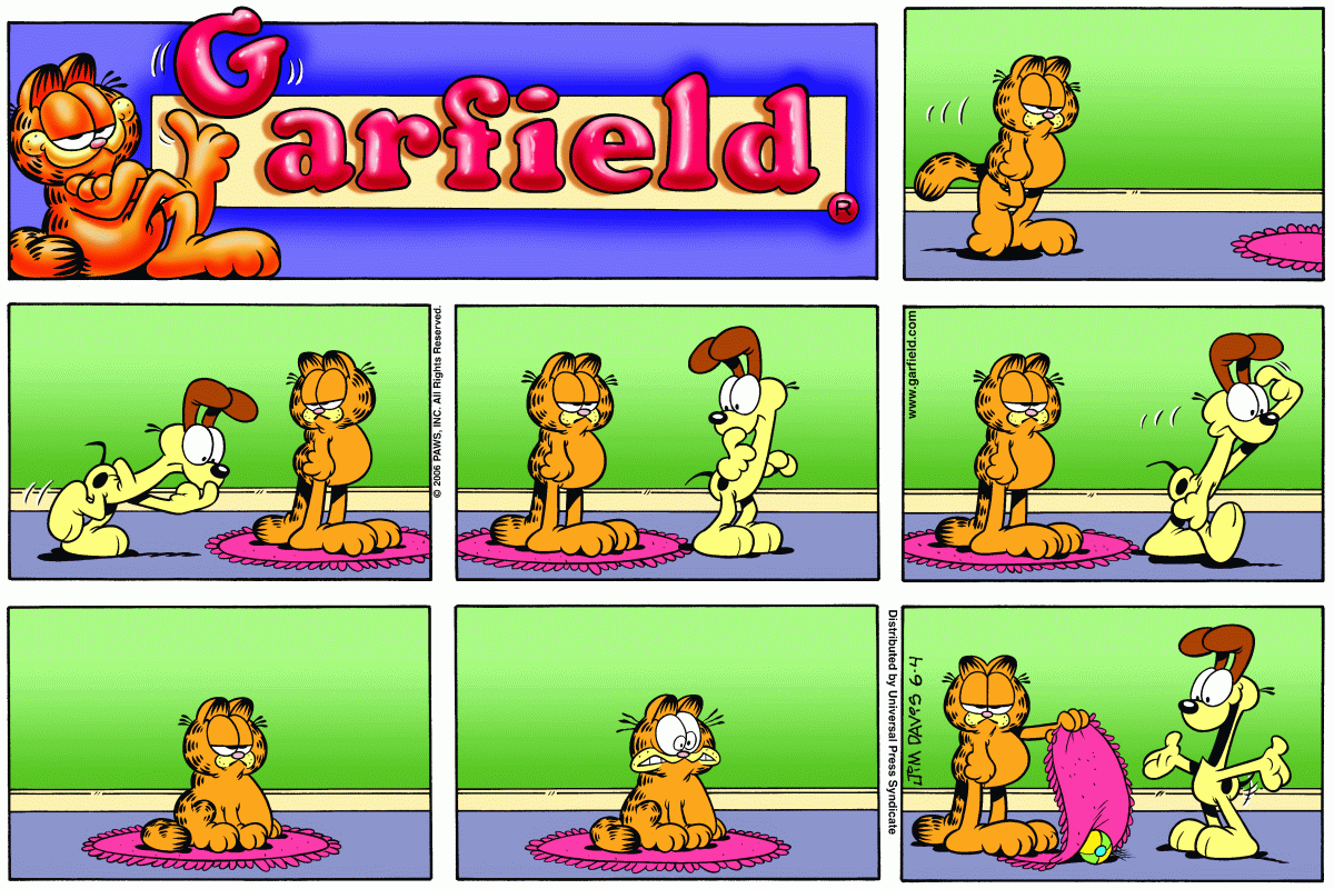 Garfield, June 4, 2006