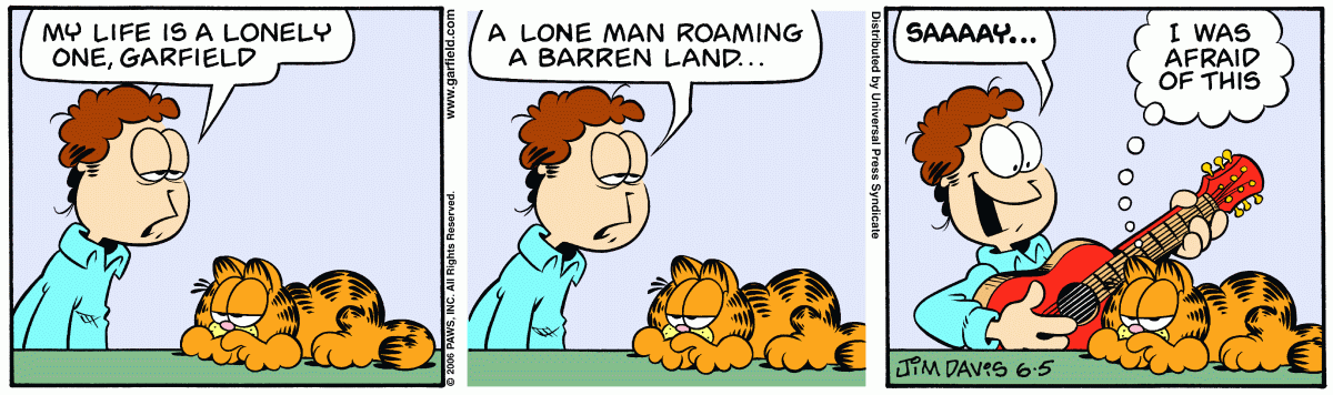 Garfield, June 5, 2006