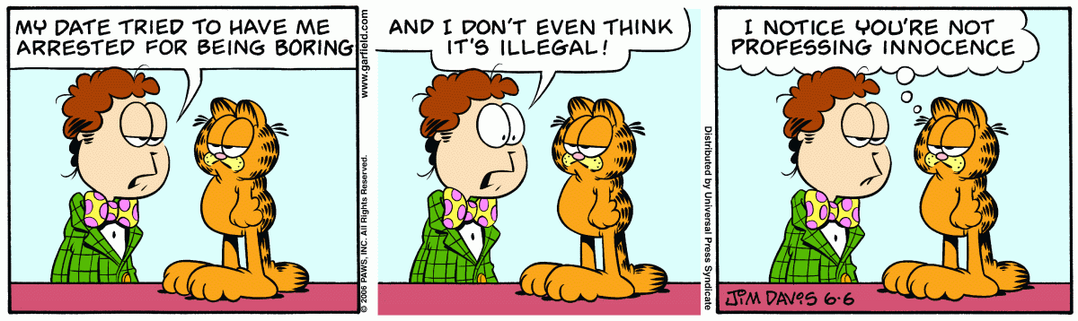 Garfield, June 6, 2006